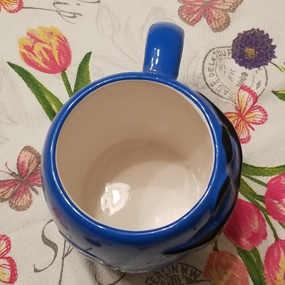 Vintage Blue M&M Vintage Coffee Cup Large EUC - Picture 4 of 5